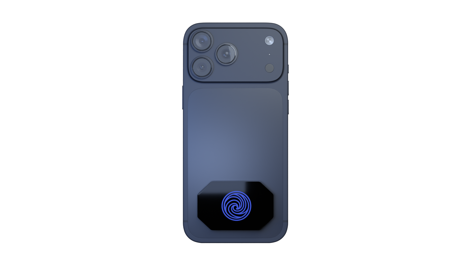 iPhone with O-Mira One shown in a premium transparent 3D animation